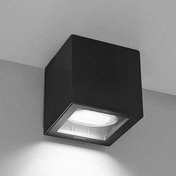 Basolo 16 Ceiling\Floor LED Lamp by Artemide - Outdoor Floor Lamps