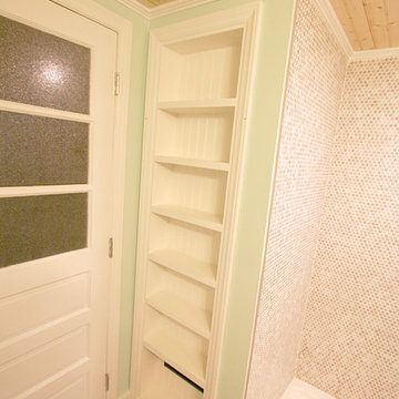 Era-Sensitive 20th Century Farmhouse Bathroom Remodel & Addition