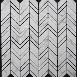 Carrara Marble Mosaic - Tile