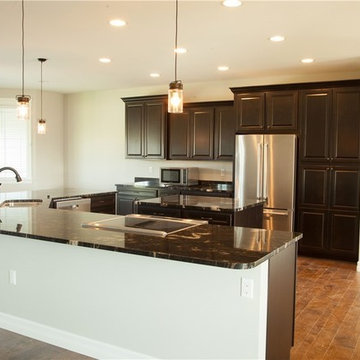 "Titanium" Polished Granite Countertops