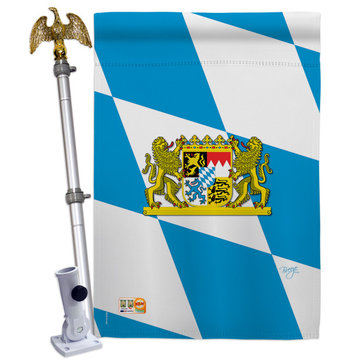 Bavaria Flags of the World Nationality House Flag Set