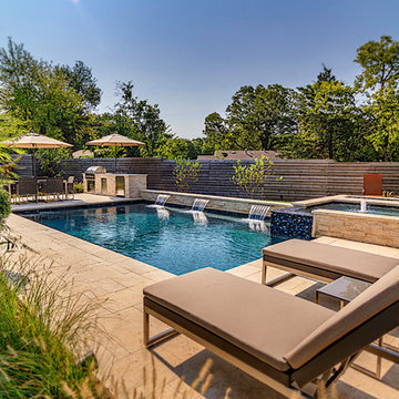 Geometric Pool Designs Dallas, Highland Park & Plano