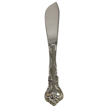Reed & Barton Sterling Silver Savannah Butter Serving Knife, Hollow Handle
