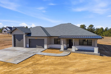 Example of a trendy exterior home design in Denver