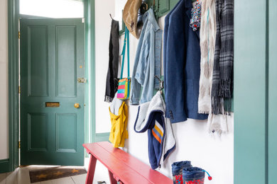 Inspiration for a traditional laundry room.
