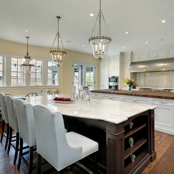 Eating Space Adjacent to Cooking-Prep Island