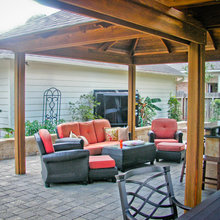 Outside house
