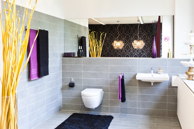 Modernes Badezimmer in Düsseldorf