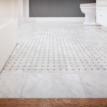 Carrara Marble Bathroom
