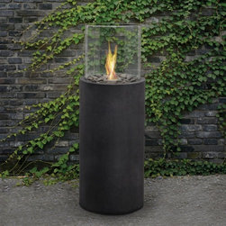 Real Flame Modesto Fire Column - Indoor Fireplaces