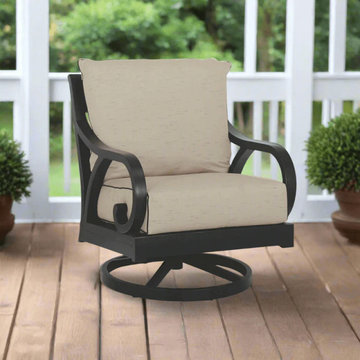 Sunset West Monterey Swivel Rocking Club Chair
