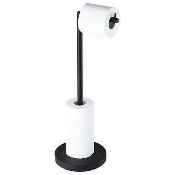 Toilet Paper Holder Stand with Storage