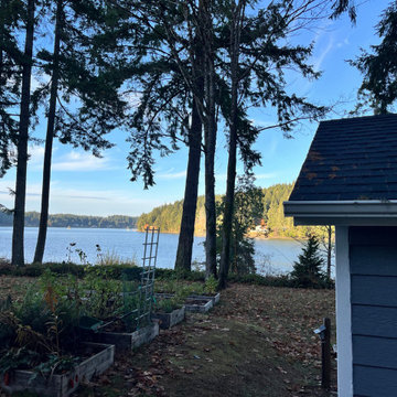 Puget Sound Shed to Sauna Conversion