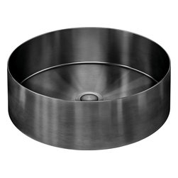 Lavello Round Steel Basins by Meir - Bathroom Basins