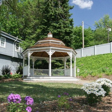 Romantic Vinyl Octagon Gazebo, Pittsburgh, Pa.