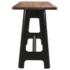 79 Inch Bar Table Natural Industrial Moe's Home