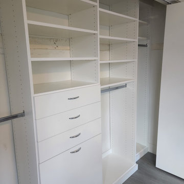 Reach in closets