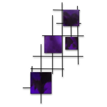Satellite Squares, Candy Purple