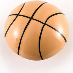 Nifty Nob Basketball Cabinet Knob - Cabinet And Drawer Knobs