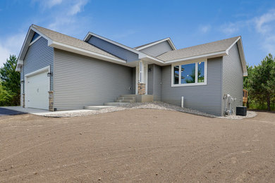 Inspiration for a timeless exterior home remodel in Minneapolis