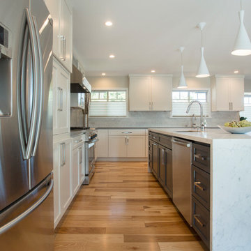Moraga Open concept Kitchen living dining