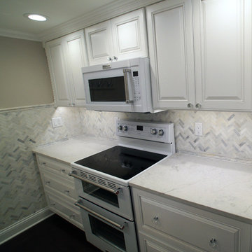 Compact Luxury Condominium Kitchen