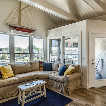 Beach Style Living Room