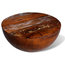VidaXL Bowl Shaped Coffee Table Solid Reclaimed Wood With Steel Base