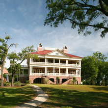Brick Georgian on Bohicket River, Wadmalaw Island, SC