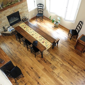 Wide Plank Rustic White Oak