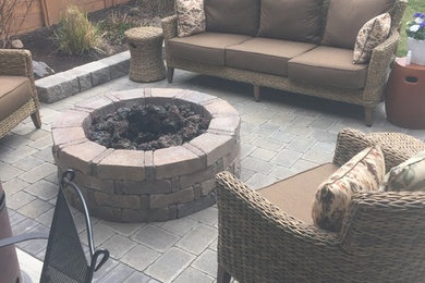 Pavers & Fire Pit