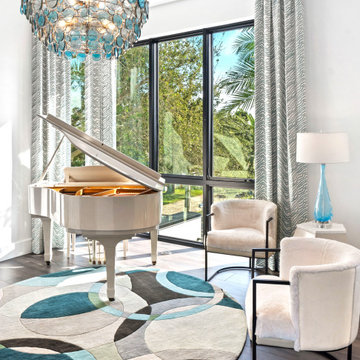 Elegant Piano Room