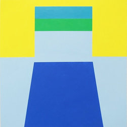 Scene 58 by Martha Hughes in Structured Spaces at New York Art Gallery Elisa Con - Artwork