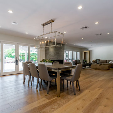 Contemporary home remodeling