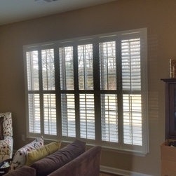 Residential Shutter Install - Interior Shutters