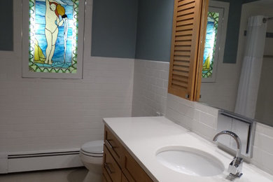 Updating a 1960s style bathroom