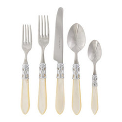 Aladdin Ivory Antique Flatware - Dinnerware