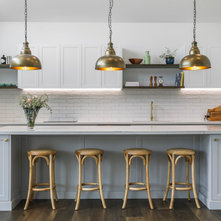 Transitional Kitchen by Peter Gionfriddo Architect