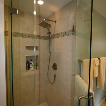 glass mosaic bath