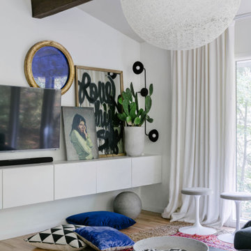 tuxedo treehouse