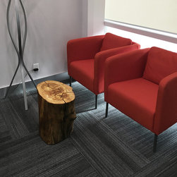 Salvaged Log Round Coffee Tables - Coffee And Accent Tables