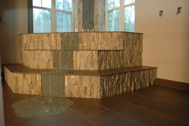 Bathroom - modern bathroom idea in Seattle