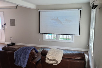 Example of a home theater design in Atlanta