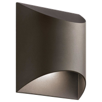 Outdoor Wall 1-Light, LED, Textured Architectural Bronze