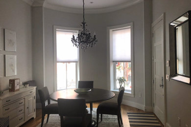Dining room photo in Boston