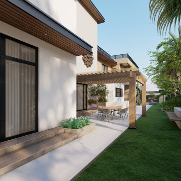 5.8-Kanal Farmhouse Design in Block-B, Gulberg Greens, Islamabad