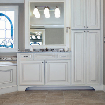 This Lighter, Brighter master bath is a Show-Stopper