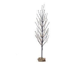 Pre Lit Mantel Trees