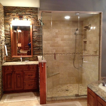 Rustic Elegant Master Bath