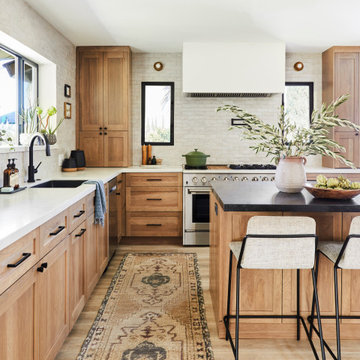 mid-century ranch house
